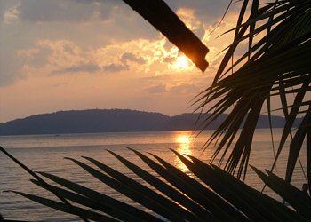 Ao Nang - Sonnenuntergang von der Last Fisherman Bar gesehen